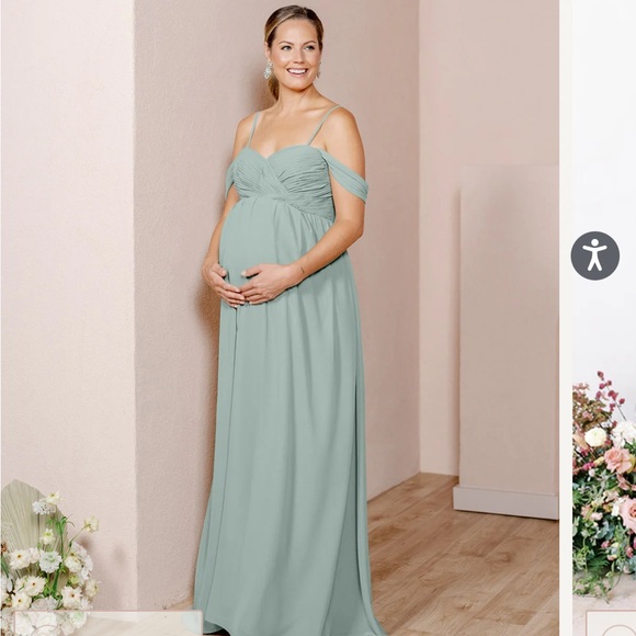 Revelry Dresses & Skirts - Brand NEW Sage Maternity Kennedy Chiffon Convertible Dress | Made to Order
